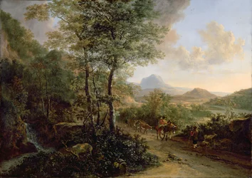 Italiaans landschap, ca. 1637-41